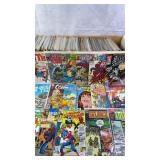 Long Box Of Comic Books w/ Spider-Man