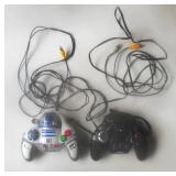 Darth Vader & R2DT Video Game Controllers