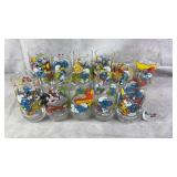 1983 Peyo Smurf Glasses