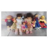 Antique to Modern Era Dolls Grouping