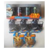 Vandor Star Wars Glasses & Hot Wheels Vehicles
