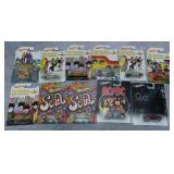 11pc Music Themed Hot Wheels W/Beatles & Ozzy