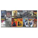14pc Batman & Superman DC Hardcover Books