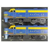Lionel #204 Santa Fe Diesel Locomotives
