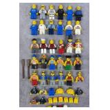 Vintage Lego Mini Figures w/ Pirates & Space