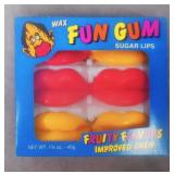 Glenn Candies Wax Fun Gum Sugar Lips