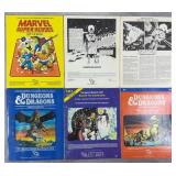 1980s TSR Marvel & D&D RPG Manuals