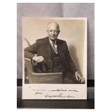 Dwight Eisenhower Signed Photo