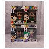 4pc NIP DC Funko Pops W/Teen Titans & Exclusive
