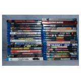 33pc Horror Blu-Ray Movies W/Sealed