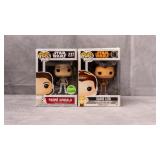 NIP Padme & Slave Leia Funko Pops W/Exclusive