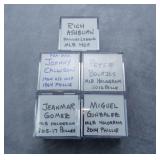 5pc Signed Philadelphia Phillies Baseballs W/HOF