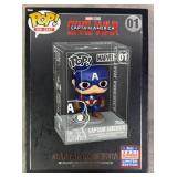 Captain America #1 Civil War Die-Cast Funko Pop