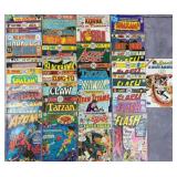33pc Silver-Bronze Age DC Comic Books