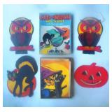 Vintage Halloween Decorations & Game
