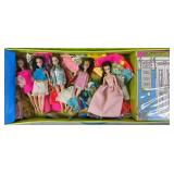 Topper Dawn Dolls w/ Carry Case & Accessories