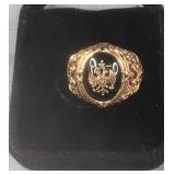 Franklin Mint 10k & Sterling Man