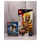 2pc NIP Groot & Batman Lego Sets