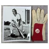 Greg Luzinkski Game-Used Phillies Batting Glove