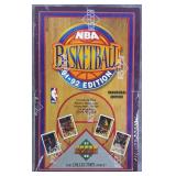 Sealed 1991-92 Upper Deck Basketball Pack Box