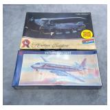 2pc Sealed Airplane Model Kits W/Vickers Viscount