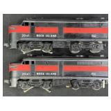 Lionel #2041 Rock Island Diesel Locomotives