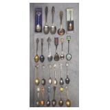 Vintage & Modern Era Foreign Souvenir Spoons