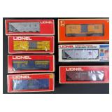 7pc Lionel Train Cars w/ Box