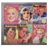1931-1937 Movie Themed Magazines