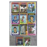 301pc 1975 Topps Baseball Card Partial Set