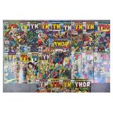 23pc Thor #249-272 w/ Annual #6 Marvel Comic Books