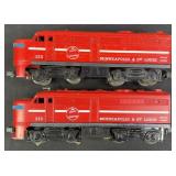 Lionel #213 Minneapolis & St Louis Locomotives