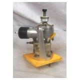 Vintage Unmarked Model Airplane Engine