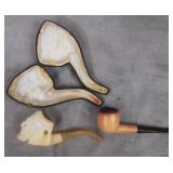 Vintage Meerschaum Pipes