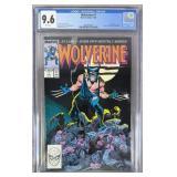 CGC 9.6 Wolverine #1 1988 Key Marvel Comic Book