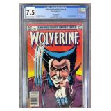 CGC 7.5 Wolverine Limited Series #1 1982