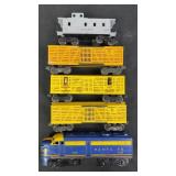 Lionel #204 Santa Fe Diesel Locomotive Setup