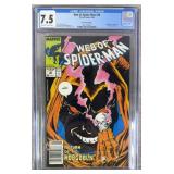CGC 7.5 Web Of Spider-Man #38 1988 Marvel Comic