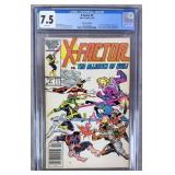 CGC 7.5 X-Factor #5 1986 Key Marvel Comic Book