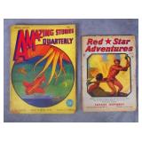 Amazing Stories/Red Star Adventures Pulp Magazines