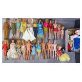 Assorted Vintage Dolls w/ Barbie & Mego