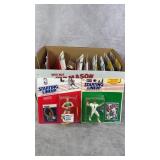 15pc NIP Starting Lineup Basketball & Football