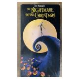 Nightmare Before Christmas VHS Display