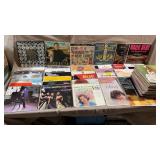 84pc Vtg Mixed Genre Vinyl Record LPs w/Sealed