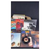 Assorted Vintage Vinyl Records w/ Classic Rock