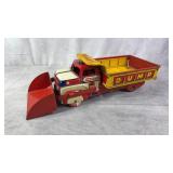 Marx Lumar Tin Litho Dump Truck