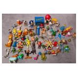 60+pc Mini Figures W/Disney & Pez