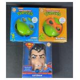 3pc 2022 Ben Cooper TMNT & Superman Costume Masks