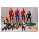 16pc Marvel Action Figures W/Accessories