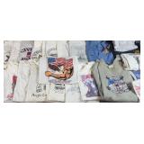 22pc Vtg-Mod Military & Related Graphic Tee Shirts